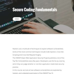 Secure Coding Fundamentals