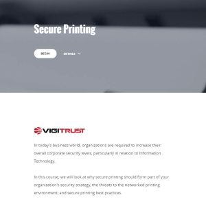 Secure Printing